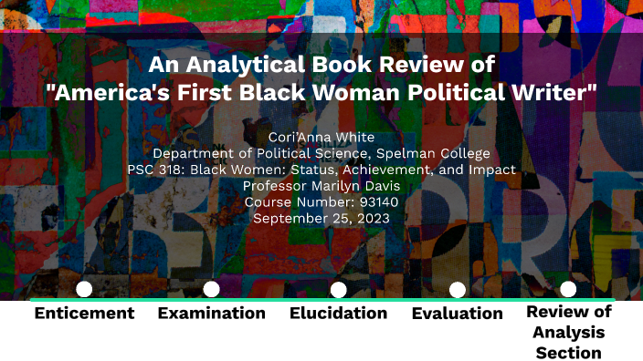 analytical book review example