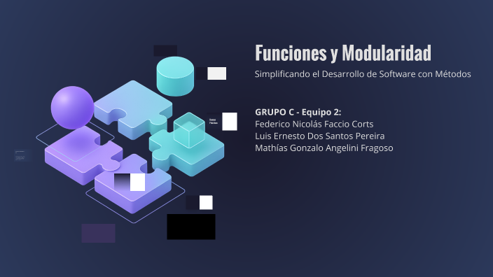 El Concepto de Modularidad by Mathias Angelini on Prezi