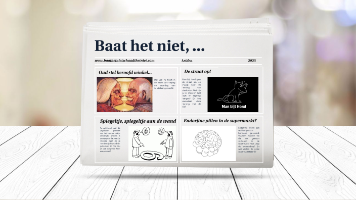 Baat het niet, dan schaadt het niet by Ivo Haas