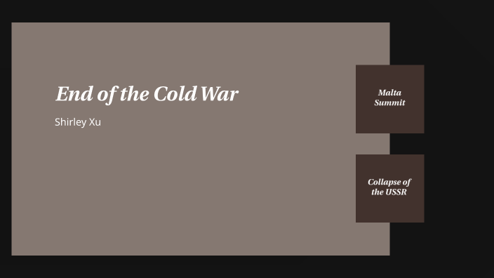 cold war by Shirley Xu on Prezi