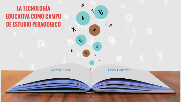 la tecnologia educativa como campo de estudio pedagogico by Ramiro