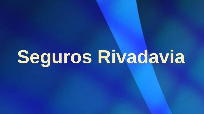 Seguros Rivadavia by Martín Rebol