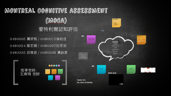 Montreal Cognitive Assessment (MoCA) by Linda Cheng on Prezi