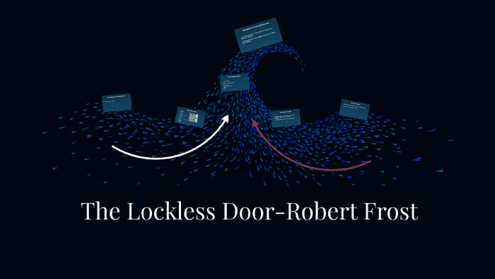 The Lockless Door By Robert Frost By A Henderson On Prezi