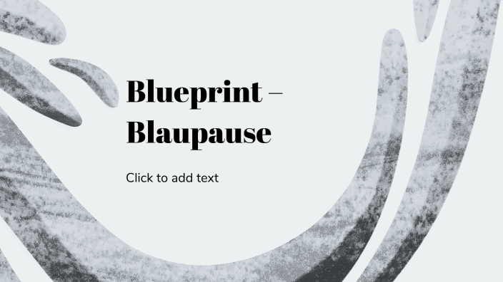 Blueprint – Blaupause by Sabina Kukavica on Prezi