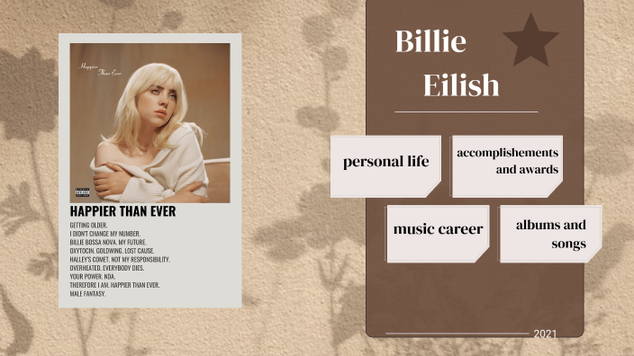 Billie Eilish by Melody leger on Prezi