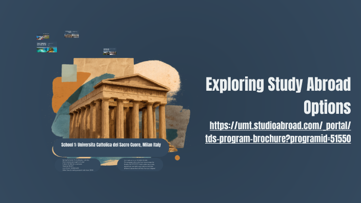 Exploring Study Abroad Options: Greece and Italy by Elizabeth Brownell ...