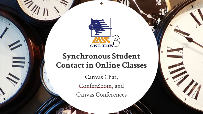 LASC Online: Synchronous Student Contact by Jessica Drawbond on Prezi