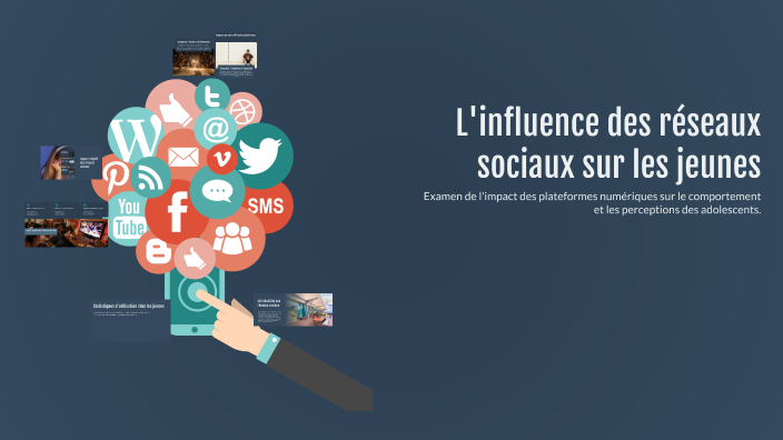 L'influence des réseaux sociaux sur les jeunes by نور الهدى on Prezi