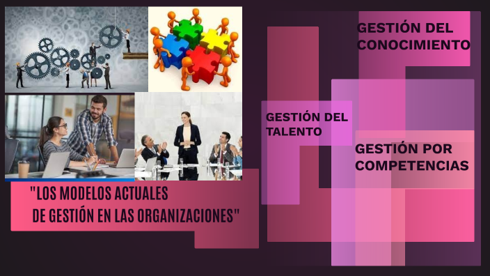LOS MODELOS ACTUALES DE GESTIÓN EN LAS ORGANIZACIONES. by Isabel