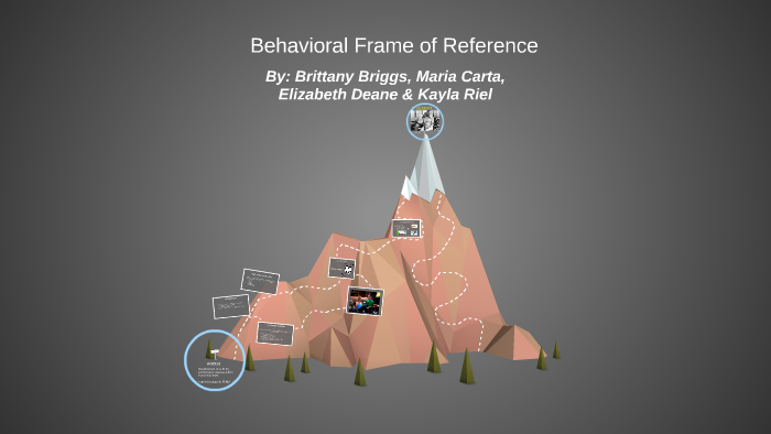 behavioral frame of reference visual cues