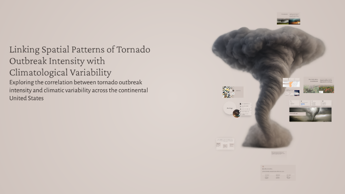 Linking Spatial Patterns of Tornado Outbreak Intensity with ...