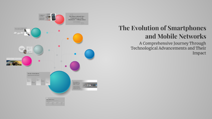 The Evolution of Smartphones and Mobile Networks by Allison Sanchez on ...
