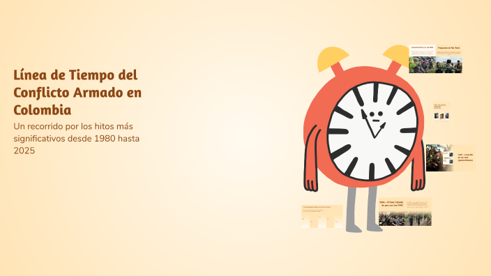 Línea de Tiempo del Conflicto Armado en Colombia by KAREN CHACON on Prezi