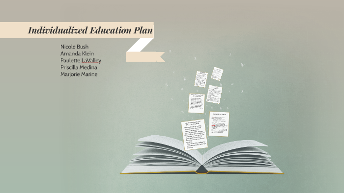 Individualized Education Plan By Nicole Bush