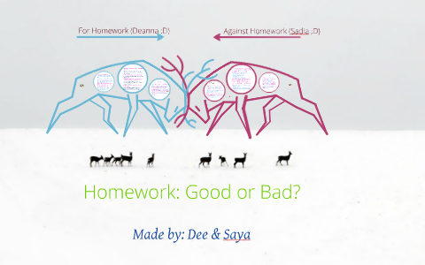 homework good and bad