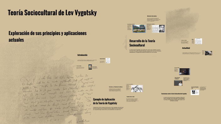 Teoría Sociocultural de Lev Vygotsky by alex rivera on Prezi