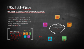 Usul Al Fiqh Kuliah 1 By Noor Fadhzana Mohd Noor