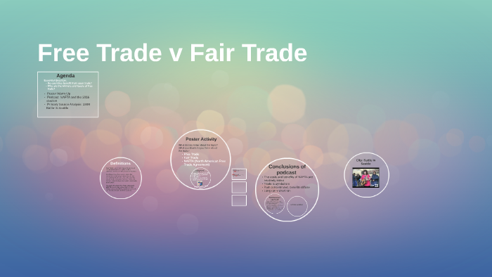 Free Trade V Fair Trade By Lucy Griswold On Prezi