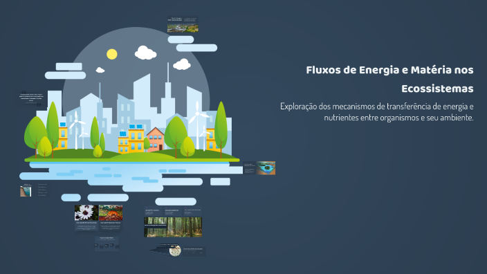 Fluxos de Energia e Matéria nos Ecossistemas by miklay carvalho on Prezi