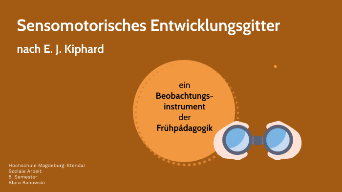 Sensomotorisches Entwicklungsgitter By Klara B On Prezi