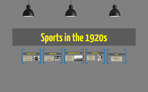 Sports in the 1920s by paul ndiaye on Prezi