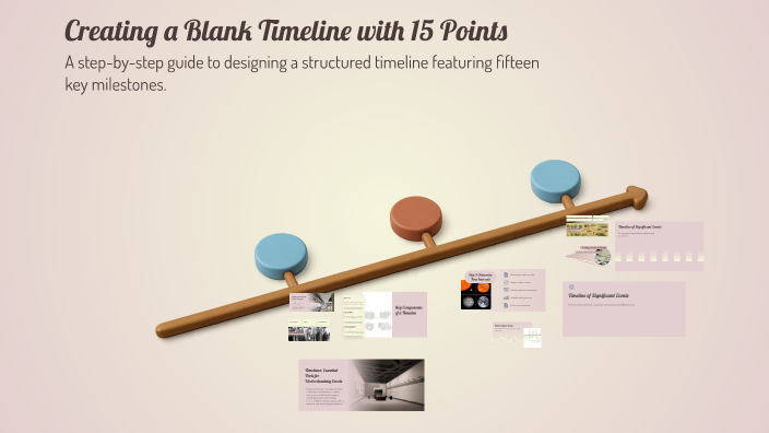 Creating a Blank Timeline with 15 Points by William Swenson on Prezi