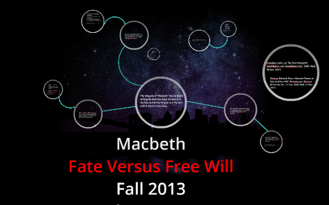 Macbeth Fate Vs Free Will