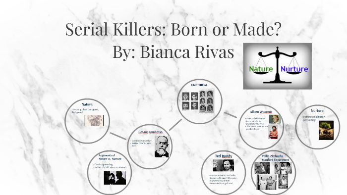 Serial Killers: Born or Made? by Bianca Rivas on Prezi