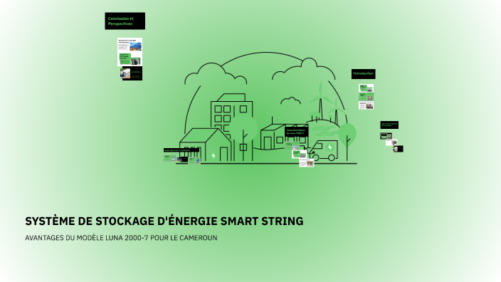 SYSTÈME DE STOCKAGE D'ÉNERGIE SMART STRING by Hermann Wafo Fotso on Prezi