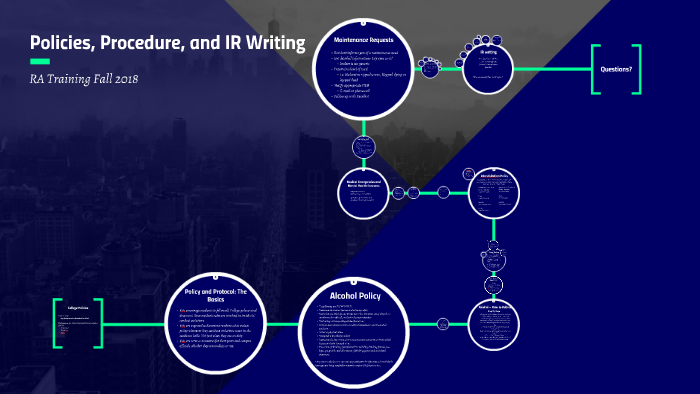 Policies, Procedure, and IR Writing by Bridie Dailey on Prezi