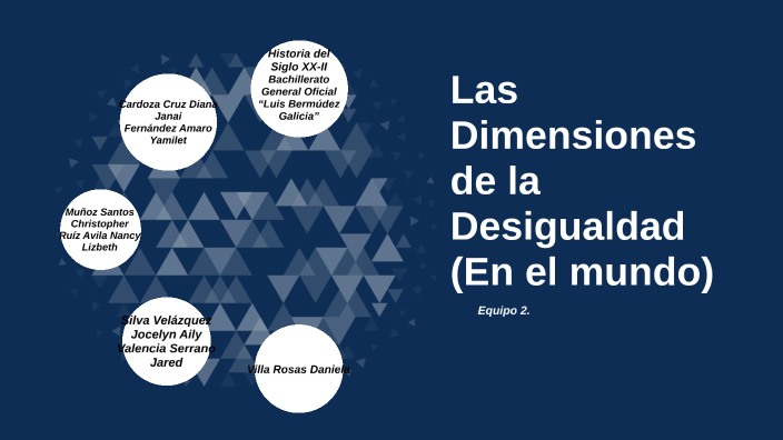 Las Dimensiones de la Desigualdad (En el mundo) by Nancy Avila on Prezi