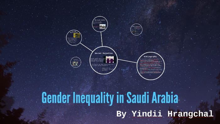 Gender Inequality In Saudi Arabia By Yindii H