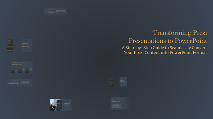 Transforming Prezi Presentations to PowerPoint by Mostafa Mohammed on Prezi