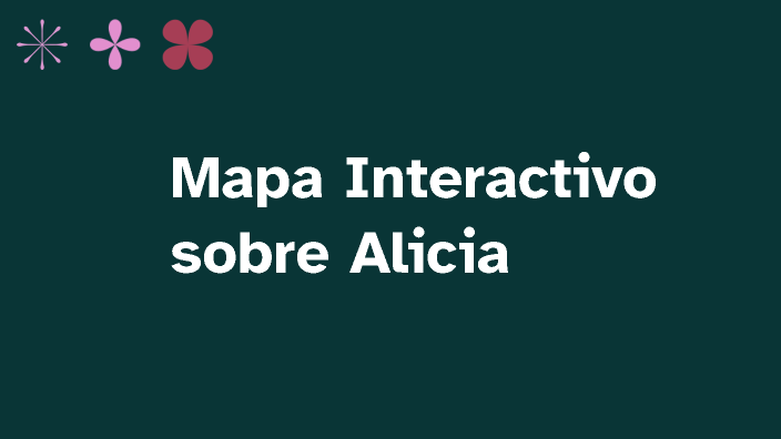 Mapa Interactivo sobre Alicia by Denise Pimentel on Prezi