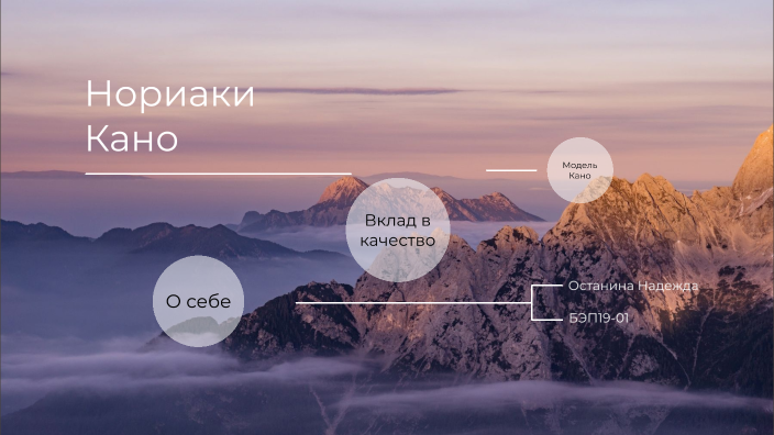 Модель Кано by Надежда Останина on Prezi