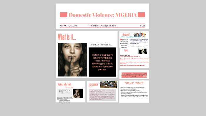 literature review on domestic violence in nigeria