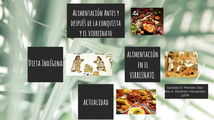 Base Alimentaria Después De La Conquista