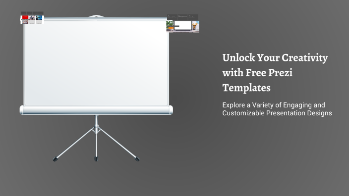 Unlock Your Creativity with Free Prezi Templates by Ahmed Adam on Prezi