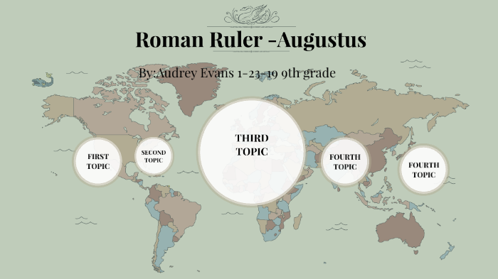 Roman Ruler Subjects ruler of roman by Audrey Evans on Prezi