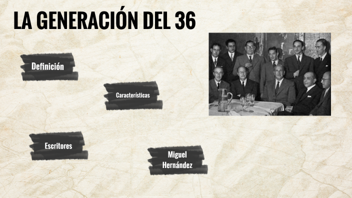 La generación del 36 by Lidia Vidal Perez on Prezi