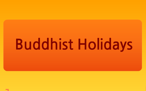 buddhist holidays