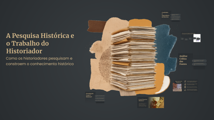A Pesquisa Histórica e o Trabalho do Historiador by Mateus Gonzaga dos ...