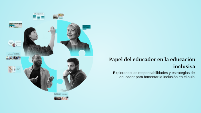 Papel del educador en la educación inclusiva by Gaby Reinoso on Prezi