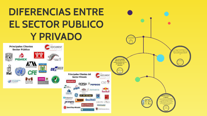 Diferencias Entre El Sector Publico Y Privado By Mariana Hernandez