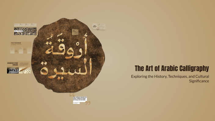 The Art of Arabic Calligraphy by Sallma Ali on Prezi