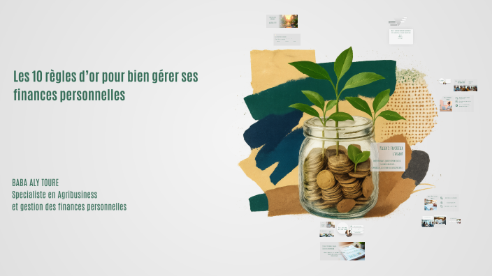 Les 10 règles d’or pour bien gérer ses finances personnelles by Baba ...