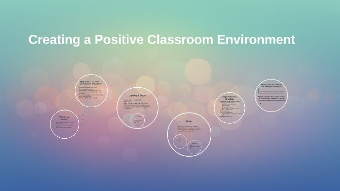 Creating a Positive Classroom Environment by Jessica Mattson on Prezi