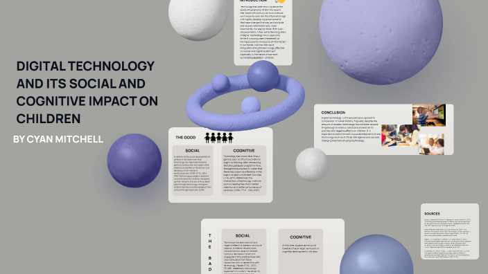 DIGITAL TECHNOLOGY AND ITS SOCIAL AND COGNITIVE IMPACT ON CHILDREN by ...