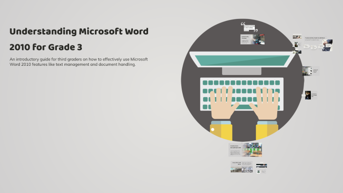 Understanding Microsoft Word 2010 for Grade 3 by Anidha Rajendra Prasad ...